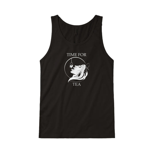 Time For Tea Premium UNISEX Tank - With Writing